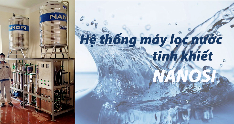 Hệ thống lọc nước tinh khiết RO NANOSI